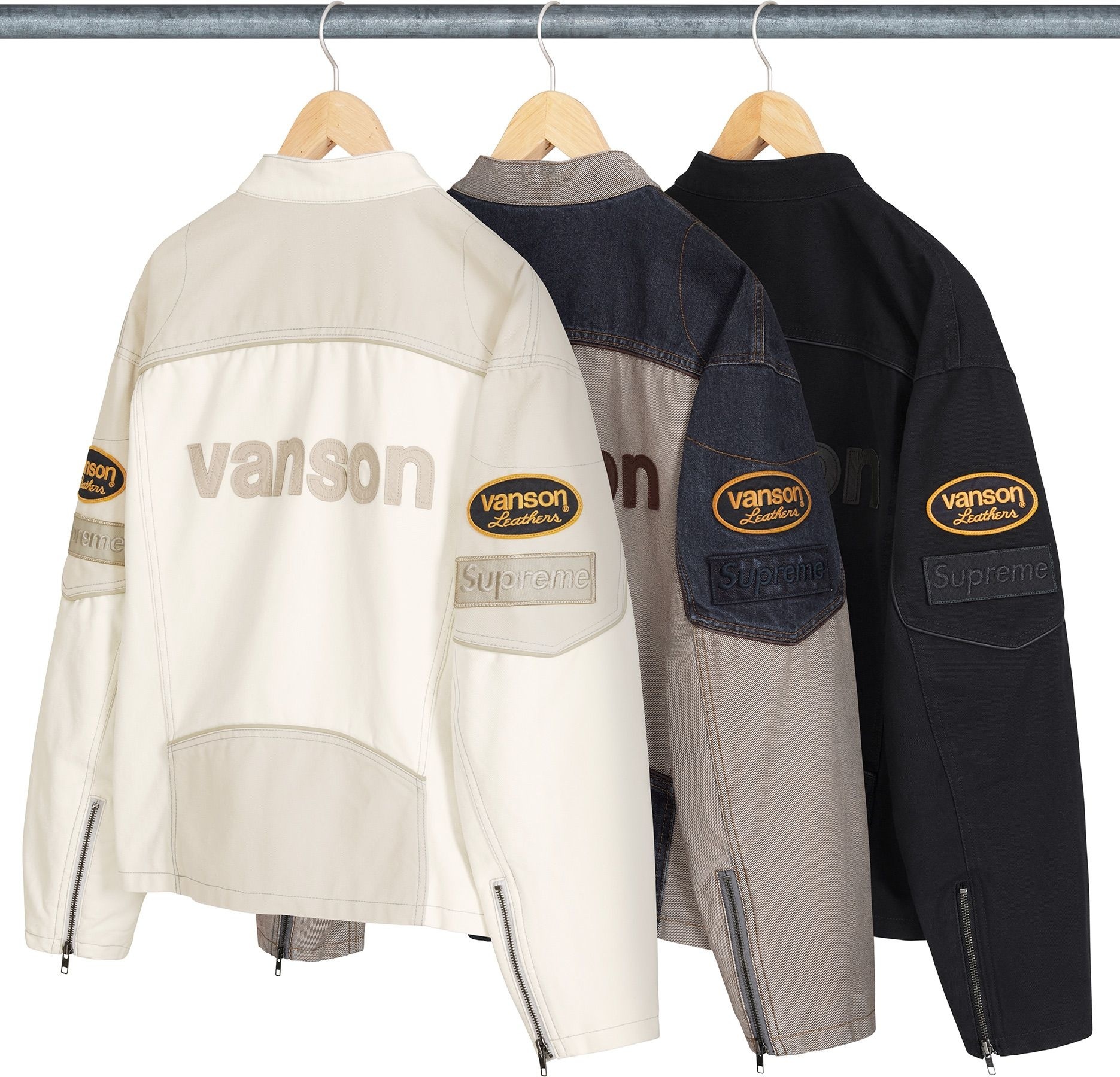 Supreme®/Vanson Leathers® Cordura® Cotton Jacket view 21